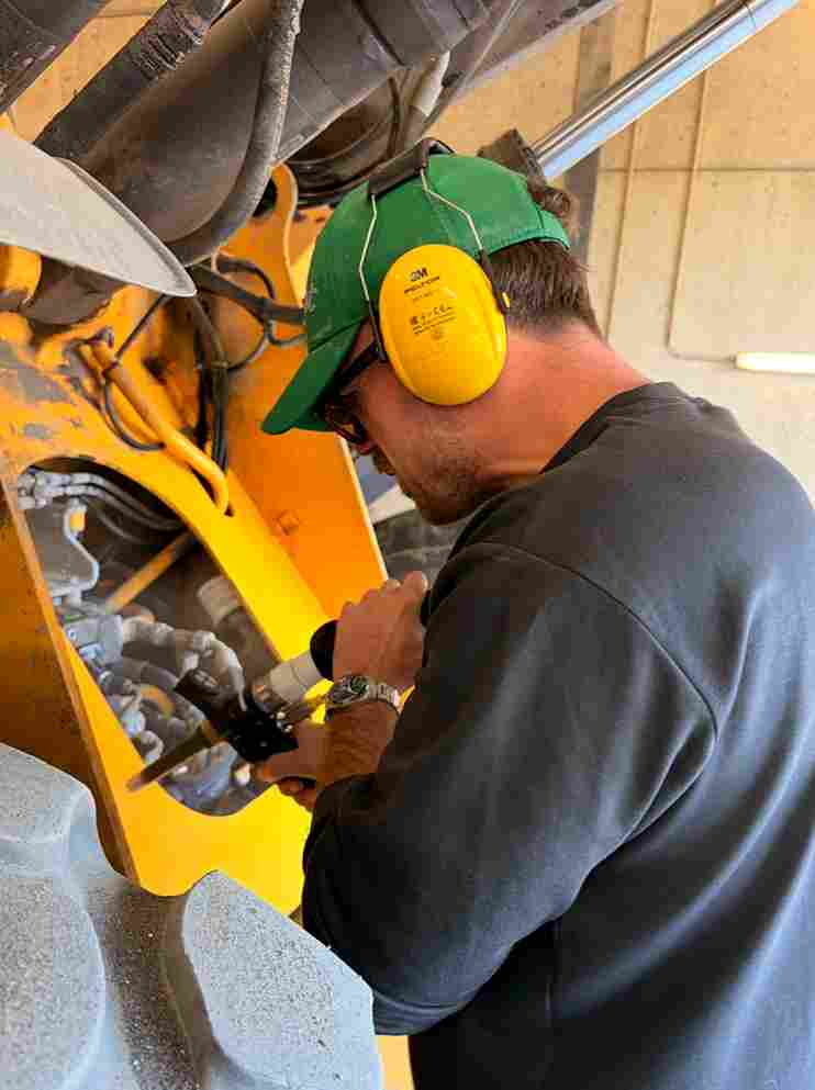 Technicien Icetec en intervention